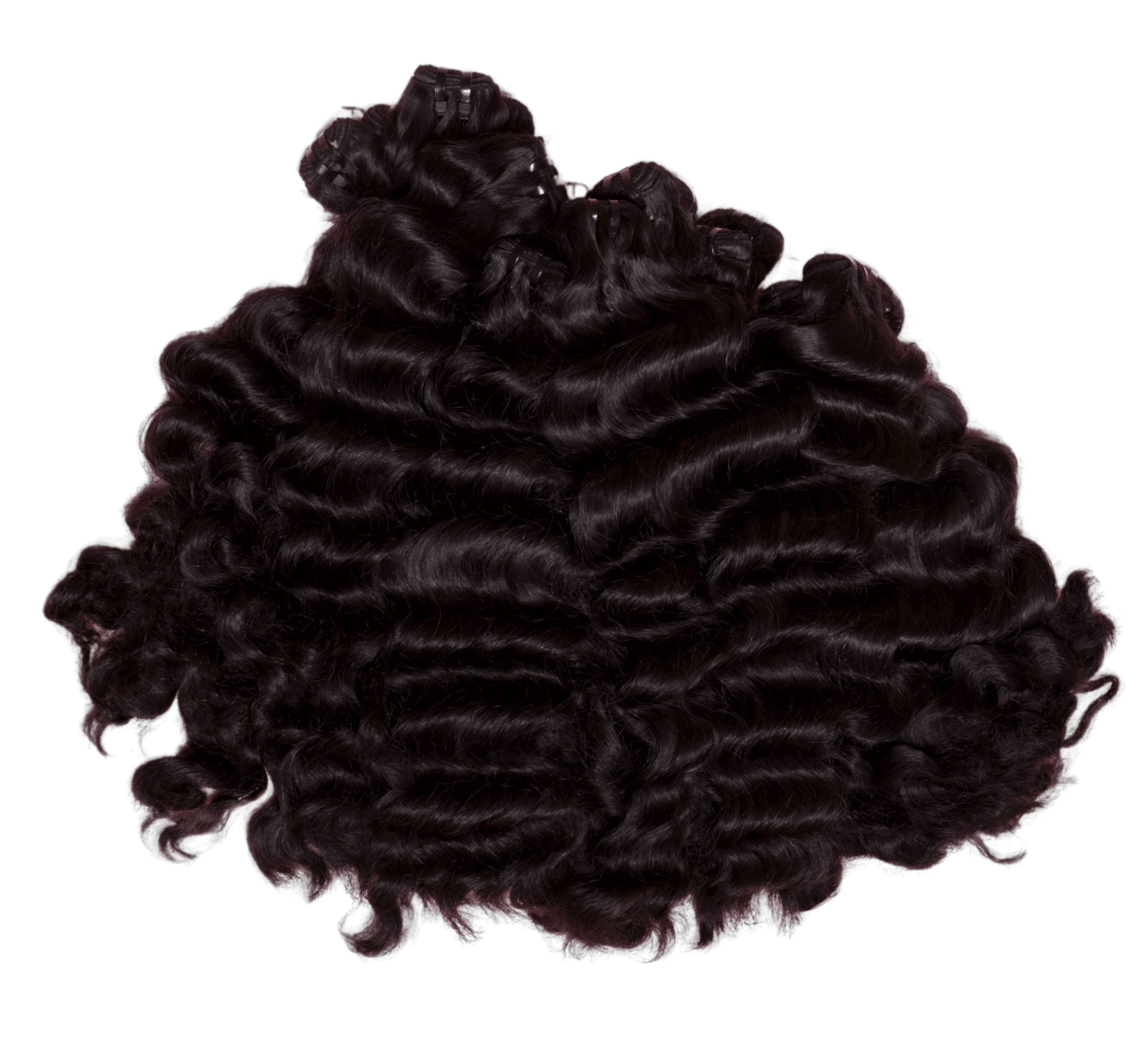 Raw Cambodian Bouncy Wavy Hair