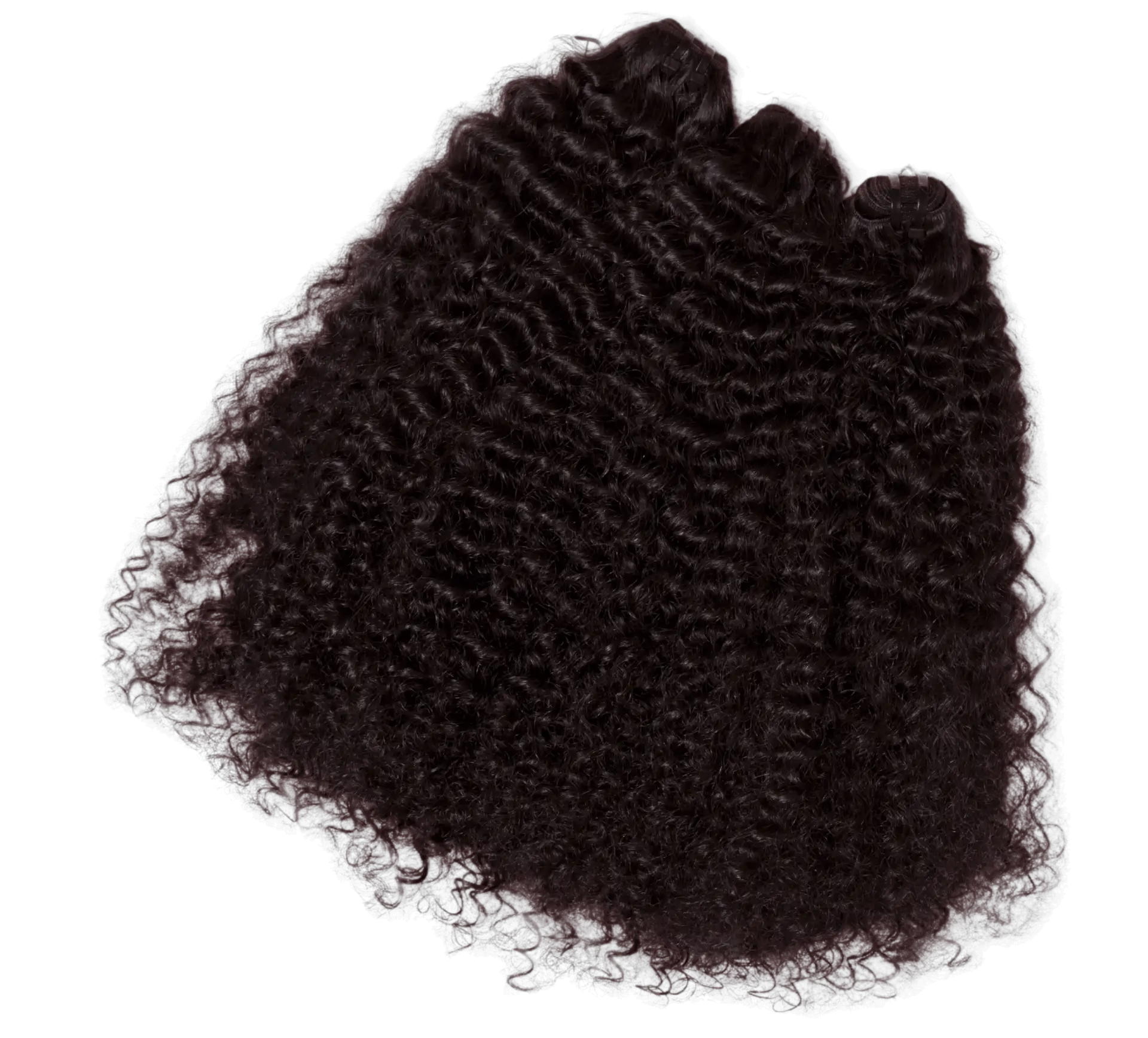 Raw Curly Burmese Hair