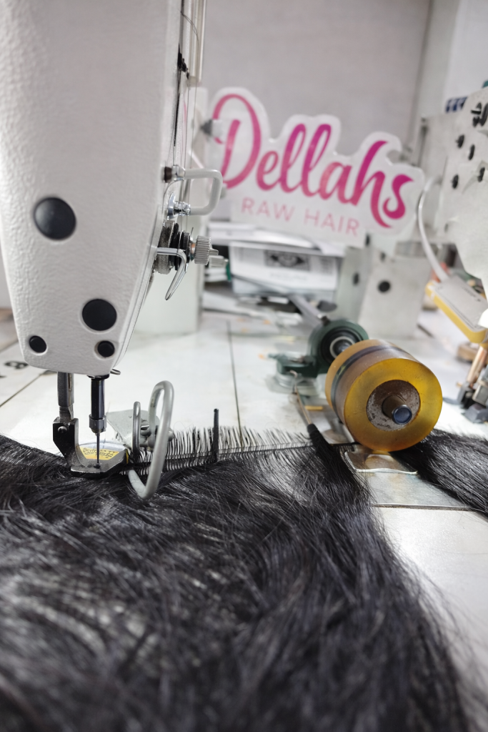 Cambodian hair supplier production process