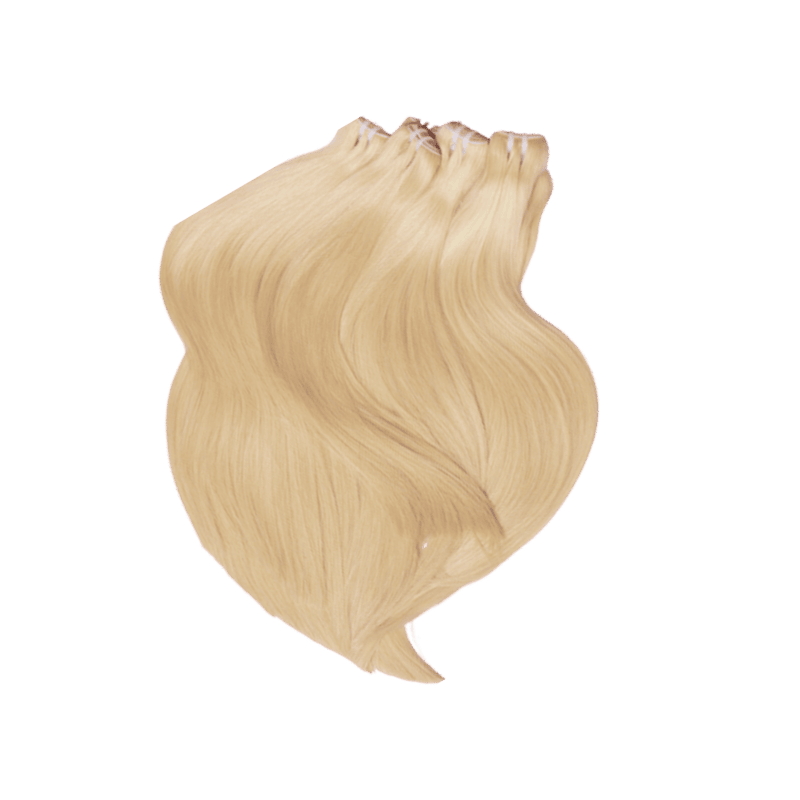Blonde Raw Cambodian human hair weft extensions